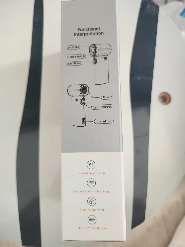 지수라이프 휴대용 선풍기 새상품