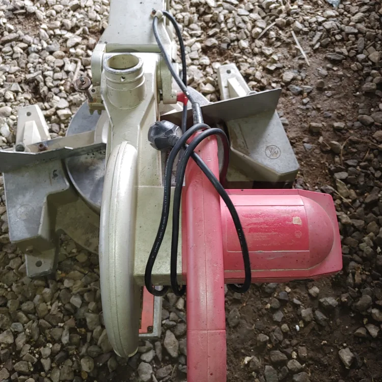 대형중고 전동 각도절단기싸개판매합니다