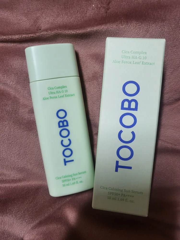 새상품) 토코보 시카 카밍 선세럼 _ 토코보 선크림