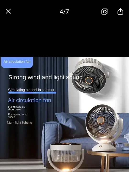 탁상용 써큘레이터 새상품