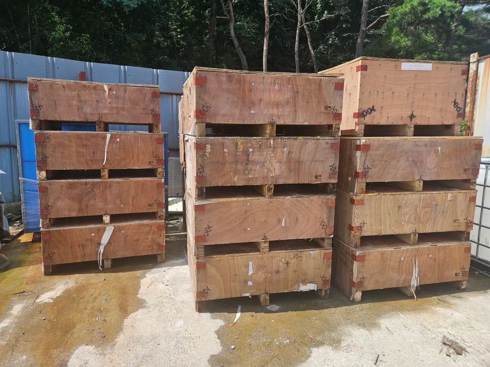 중고 나무 상자 파레트 나눔