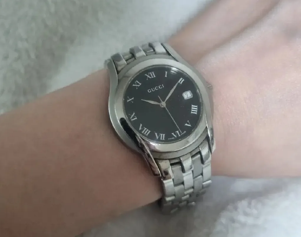 ■구찌 정품 블랙써클 5500M 명품시계■럭셔리템♡