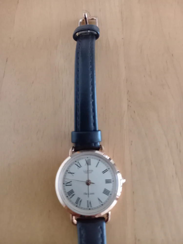 로이드 가죽 시계 로즈골드(LL2G22T02R)