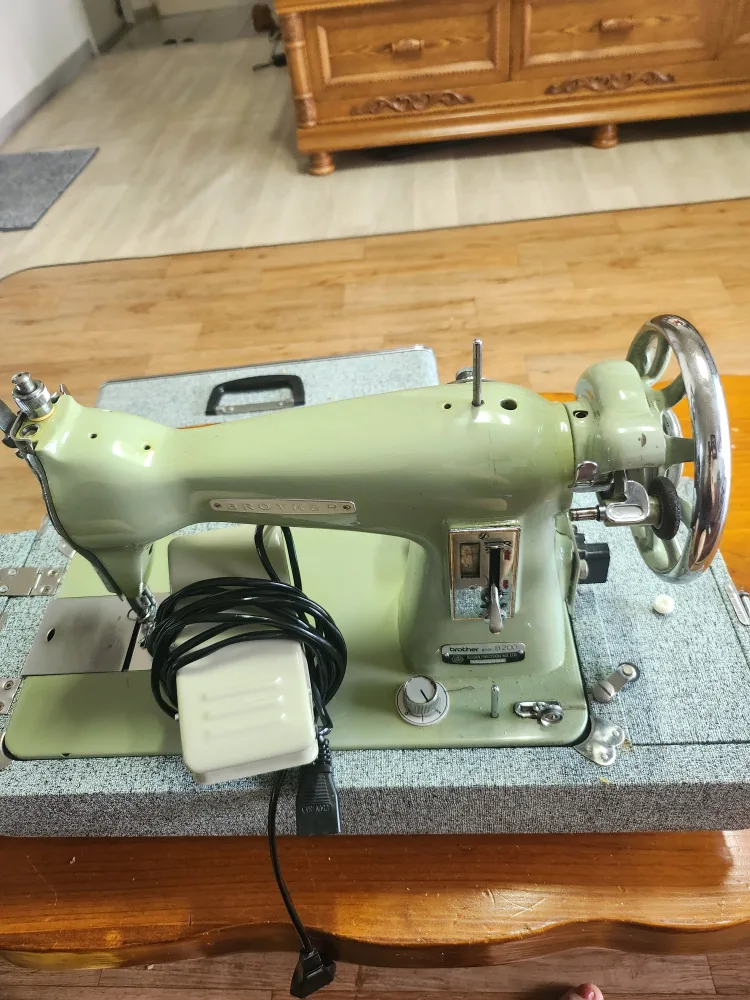 옛날  브라더 미싱