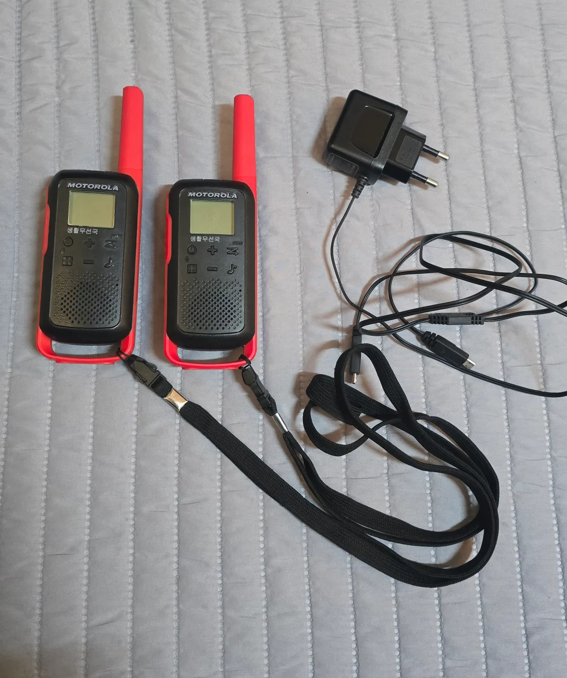 (중고)모토로라 생활 무전기 팔아요