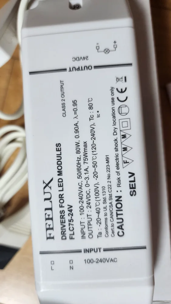 FEELUX LED 드라이버 새상품 1개/중고1개