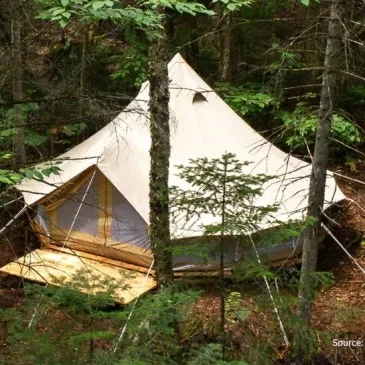 겨울장박용으로 딱 좋은 벨기에 순면 벨텐트 새제품(미개봉) – 중고보다 저렴하게 티피텐트! 🎪