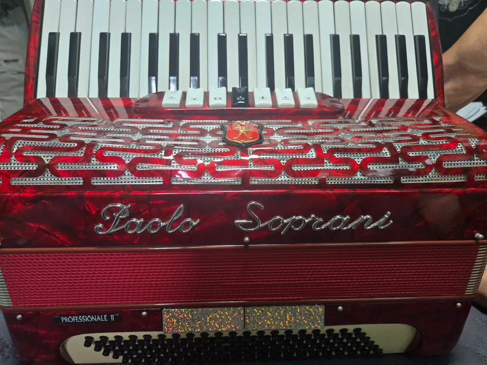 중고 파올로 소프라니 아코디언 싸게 판매합니다