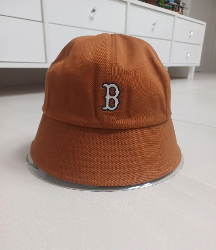 정품 MLB 버킷햇 브라운 새상품