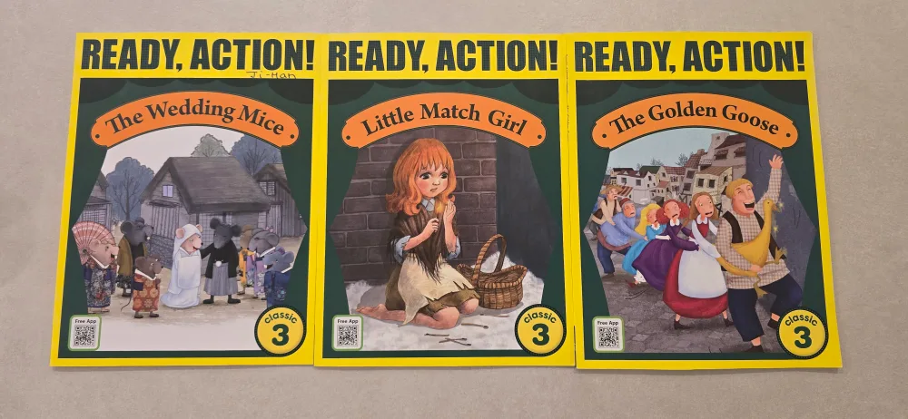 READY, ACTION! Level.3 3권(새책)