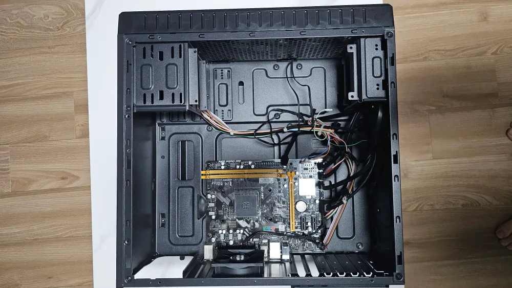 a320mh 바이오스타 보드 + orbis케이스