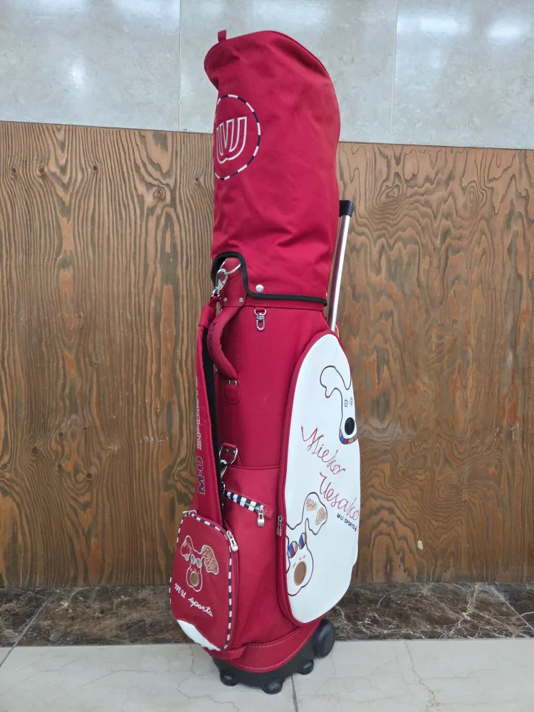 엠유스포츠 805M 휠 캐디백 정품 중고