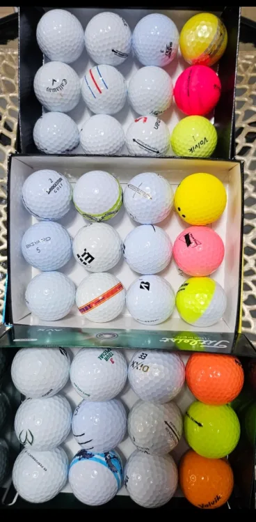 중고골프공 모음 36개=12개×3box