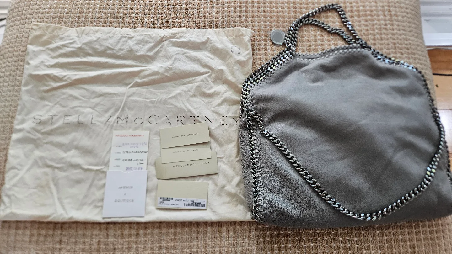 스텔라 맥카트니 토트백 미사용품 게런티카드