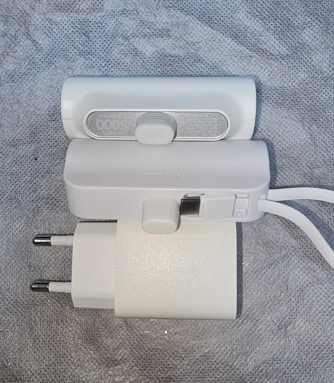 보조배터리 5000mAh 및 충전기(3.0)