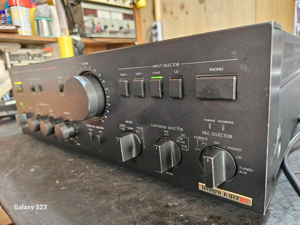 Onkyo Integra A‑817 검둥이 인티앰프