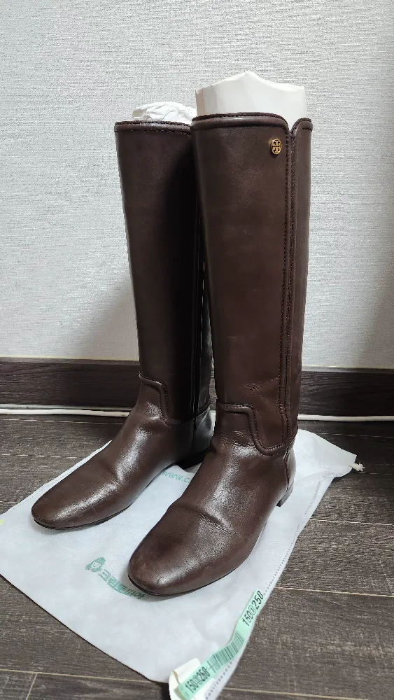 토리버치 브라운 롱부츠 6.5M