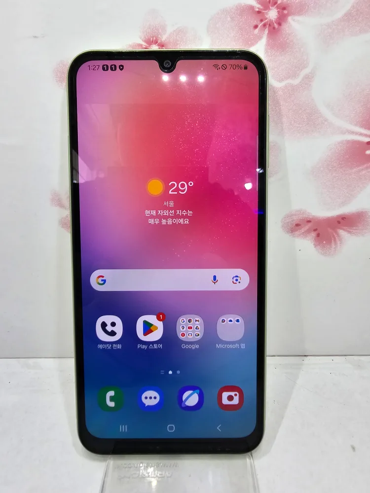 갤럭시 A24 그린 중고폰