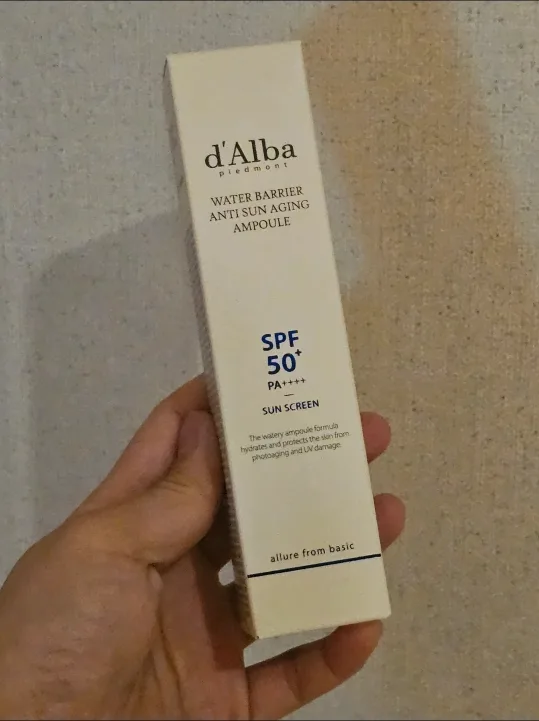 미개봉 새제품 달바 워터 베리어 선크림 선세럼 앰플 급처해요