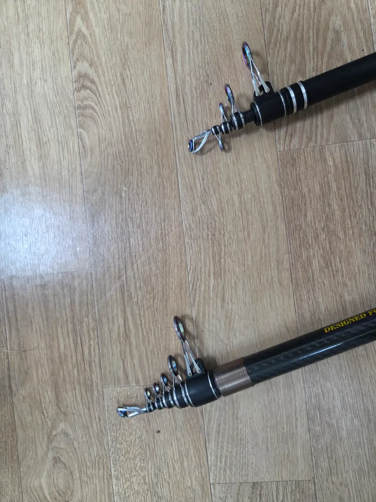 원투 낚시대 2대 중고  판매합니다