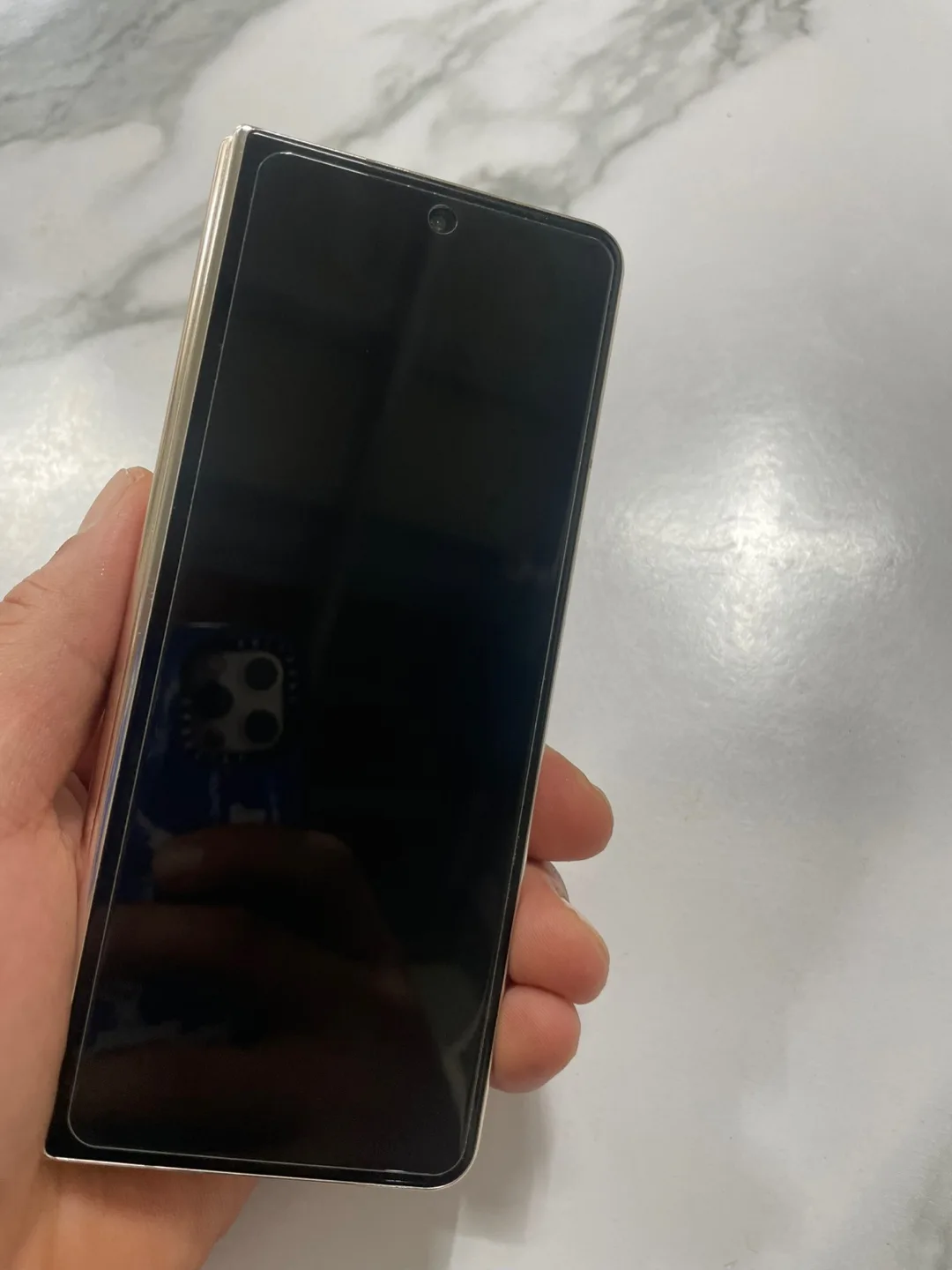 갤럭시 Z 폴드4 512 베이지