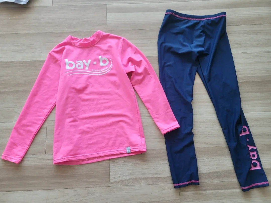 BAY-B 키즈 래시가드 XXL사이즈 상하의 세트