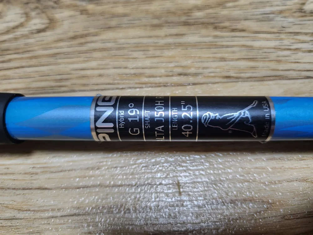중고 남성용 PING NEW G 3번 19도 하이브리드