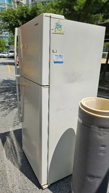 화이트 중고 냉장고