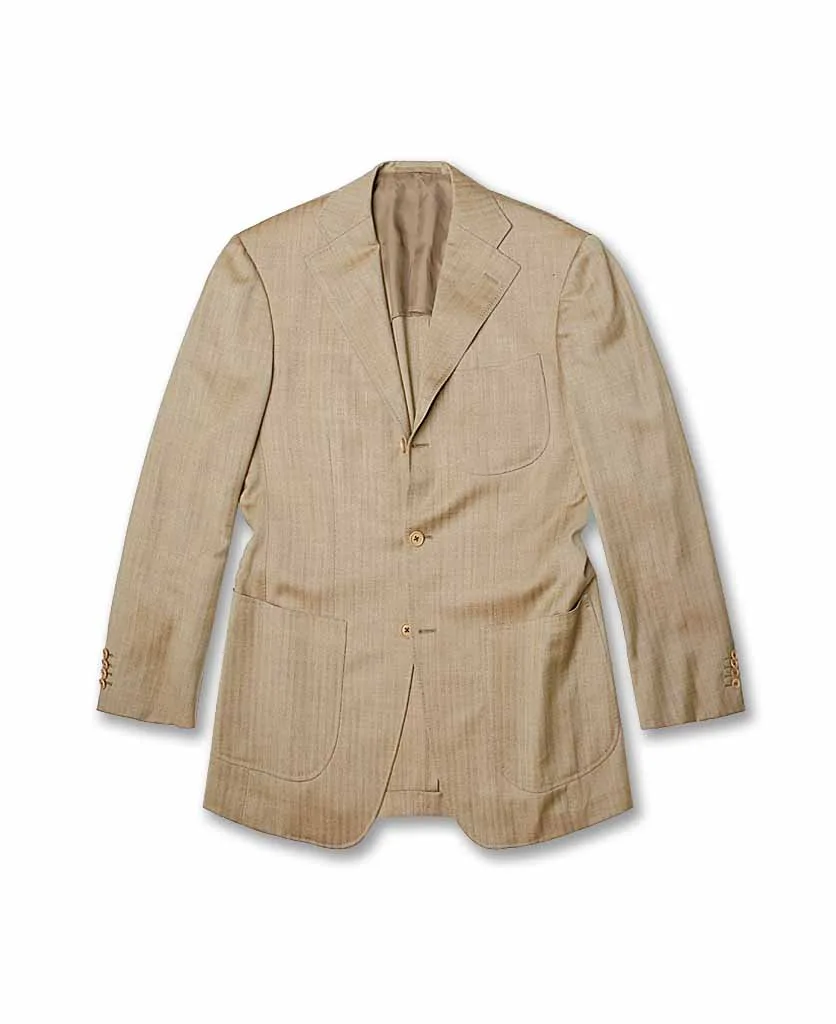 할인# 빔즈 에프 [Beams F] Herringbone Classic Tailored Jacket