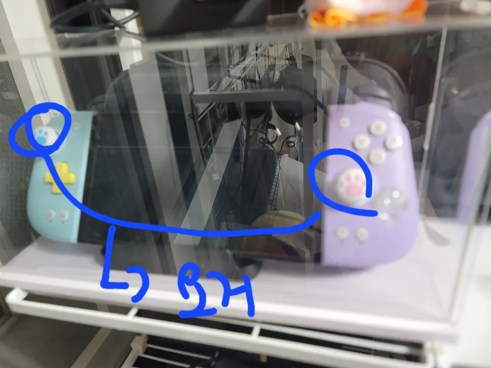 닌텐도 스위치 M6s m6hd 조이스틱 커버 냥발