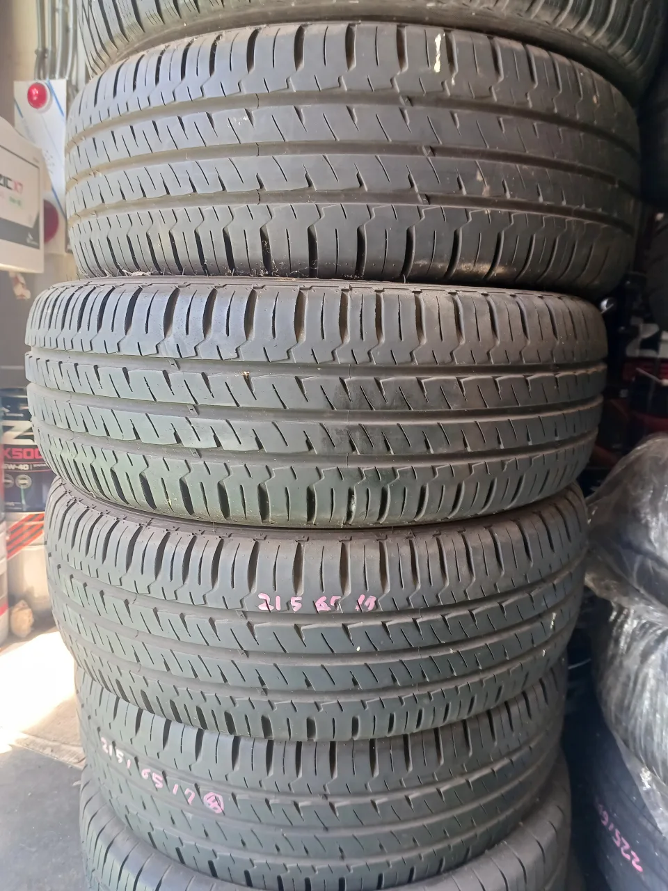 중고타이어 2본 팝니다