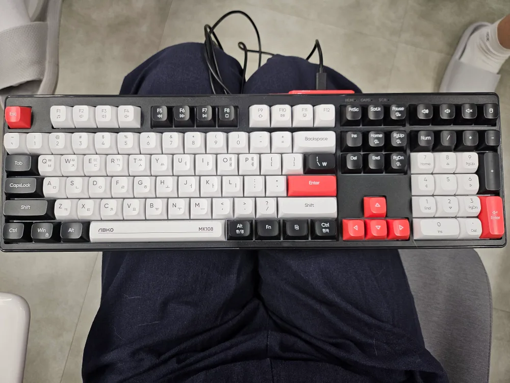 앱코 MX108 기계식 키보드