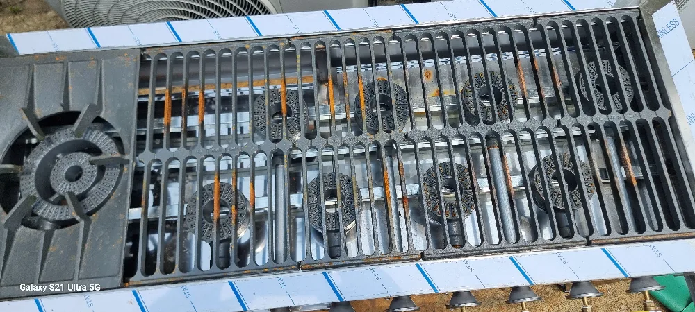 업소용 가스레인지 9구(간택기)