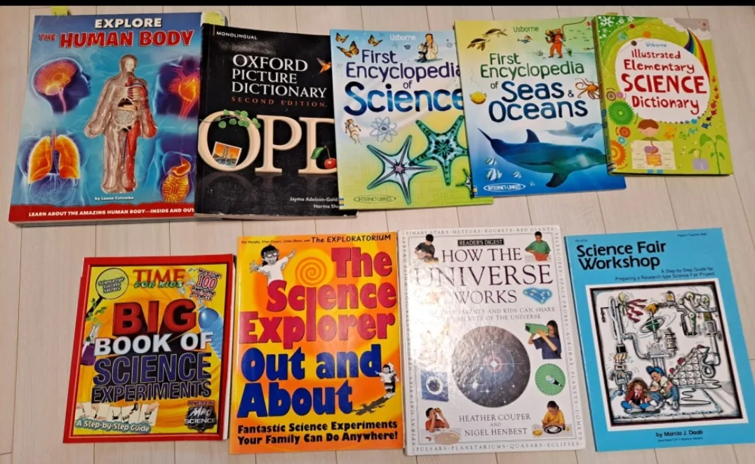 중고영어책) 어린이 과학 학습 도서