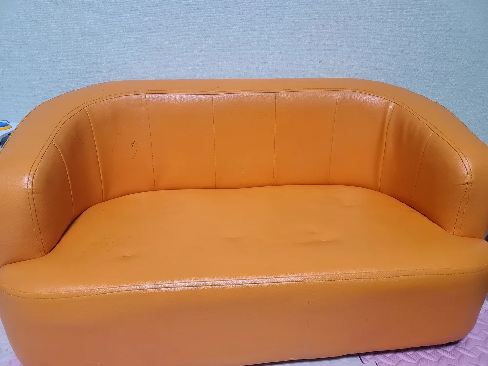 유아용 가죽 소파