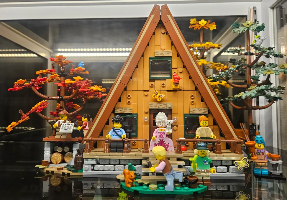 레고 21338 A자형 오두막 1회 조립 중고 완제품 판매합니다