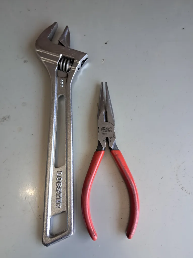 Lobster 몽키스패너+플라이어(중고)