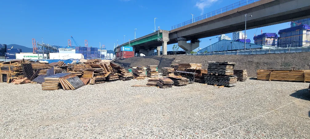 중고 건축 목재