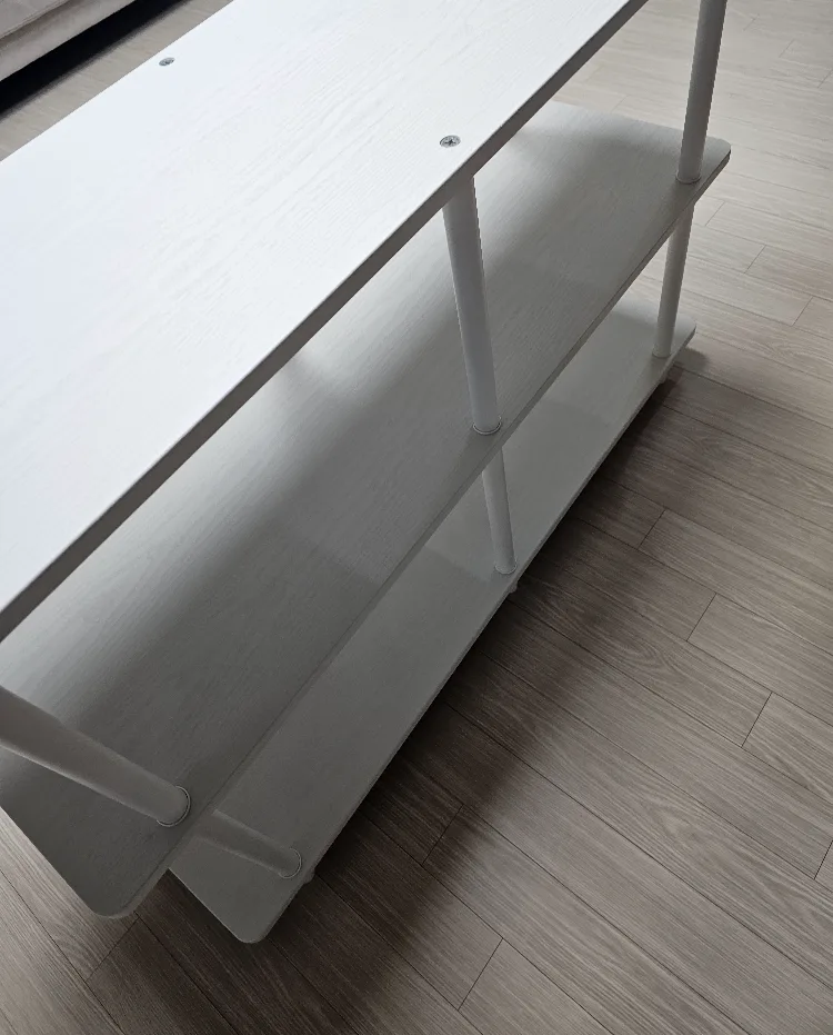 화이트 3단 선반