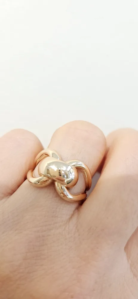 비체 반지  14케이 로즈골드 14호