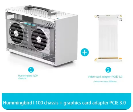 PCCOOLER i100 ITX 케이스+GPU케이블3.0