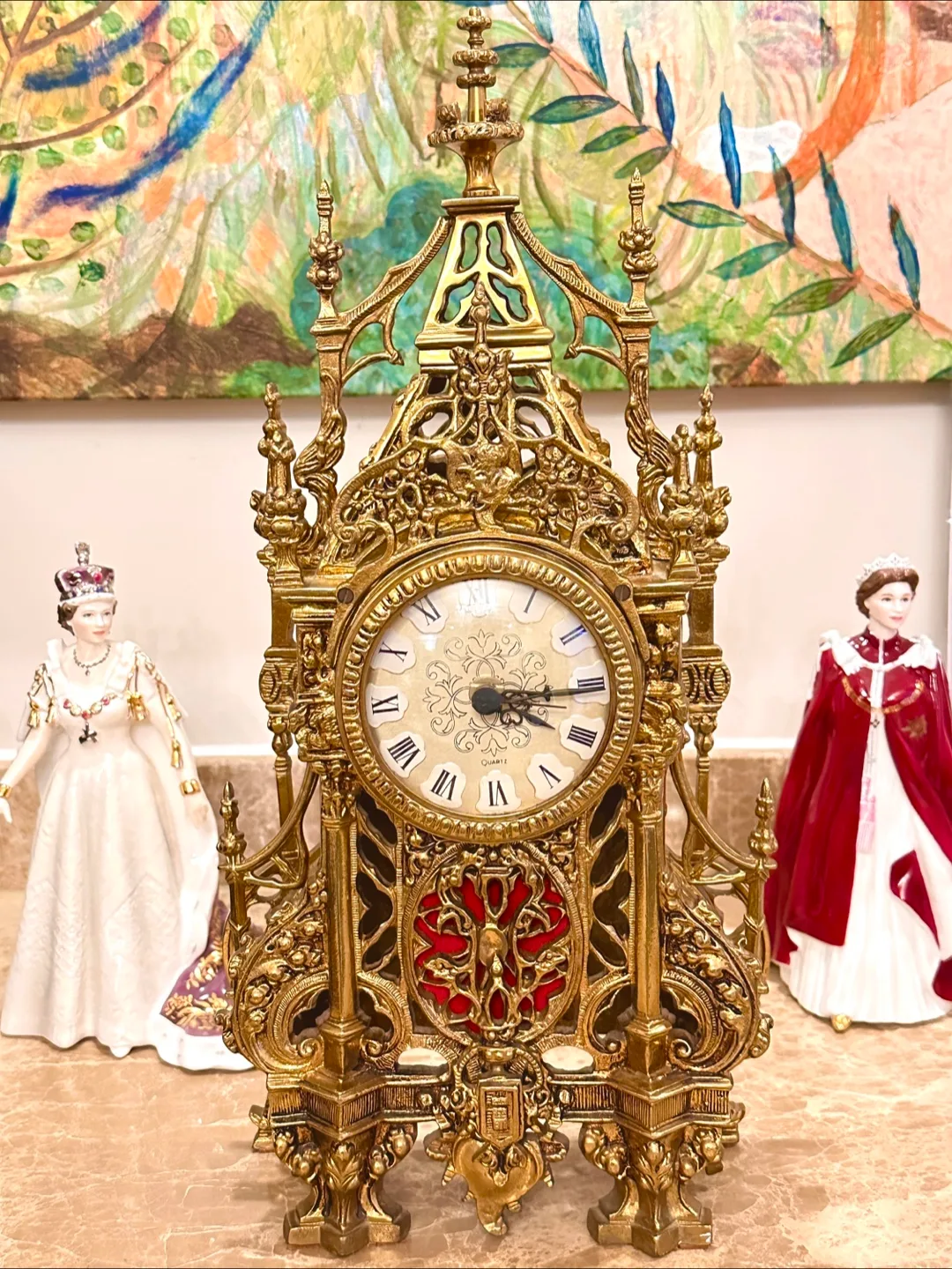 앤틱 스타일 탁상 시계