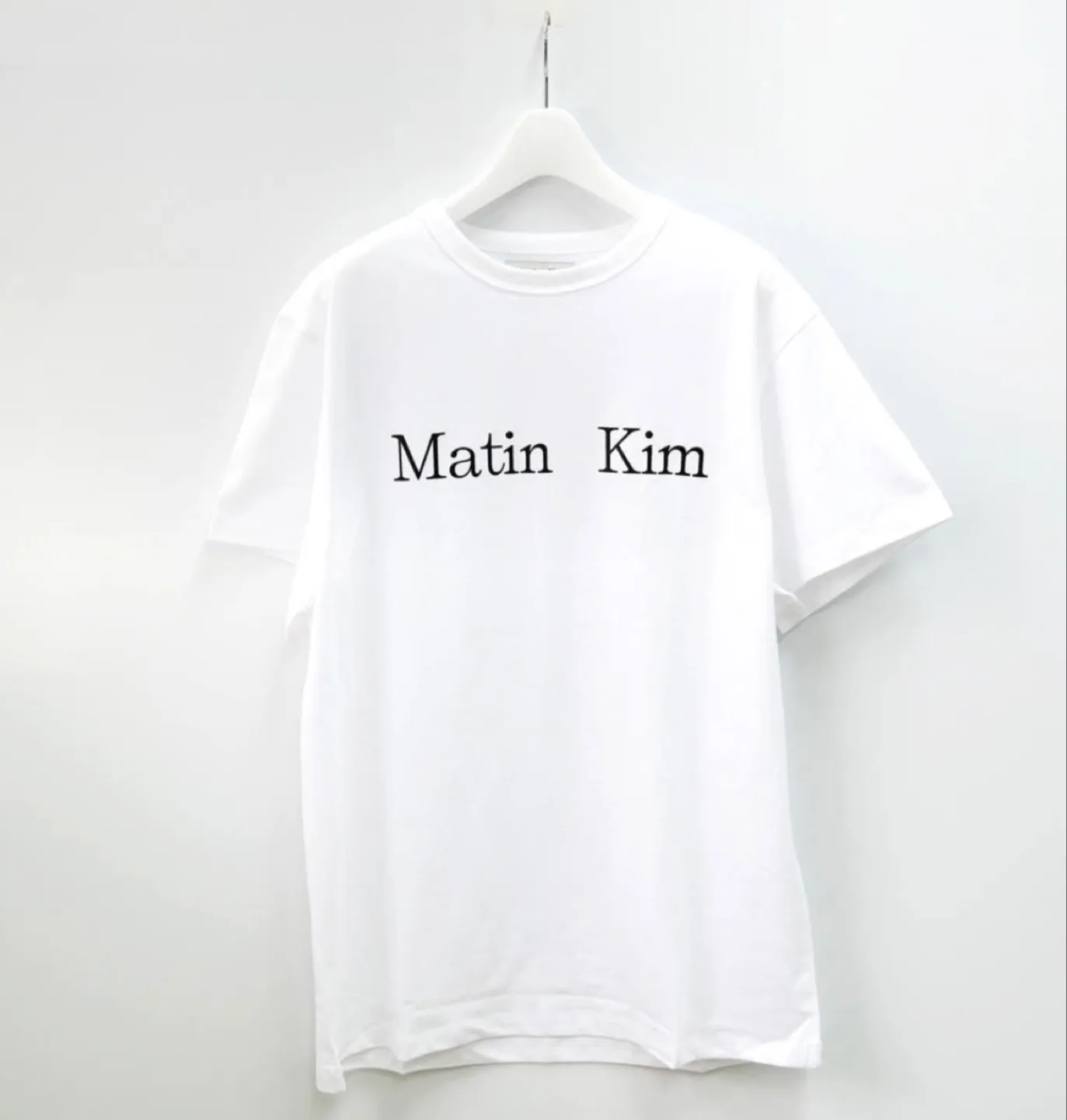 마뗑킴 로고 반팔티