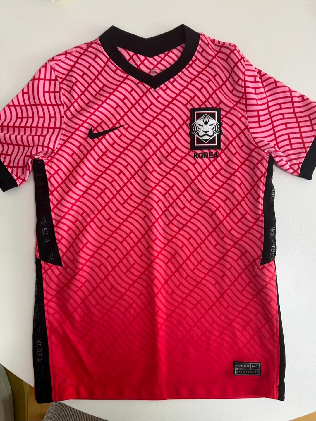 나이키 대한민국 축구 유니폼 키즈 M
