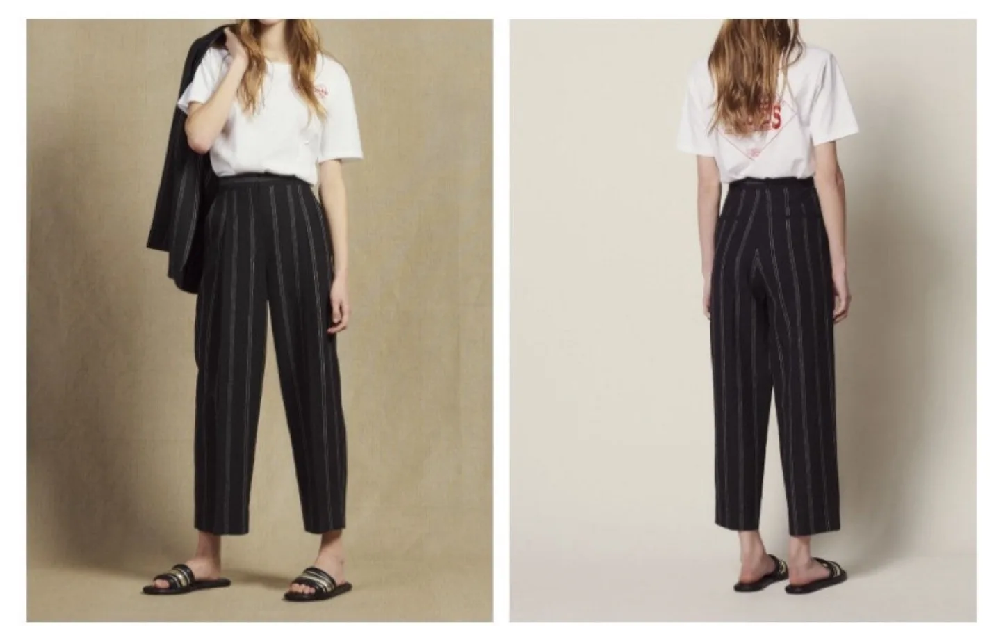 산드로 제니 바지 34