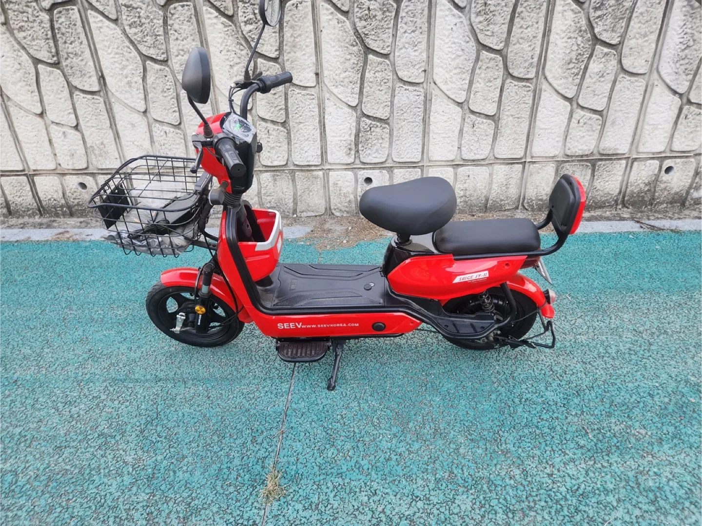 시브코리아 썬샤인 전기자전거 전기오토바이 중고 JY-II 레드