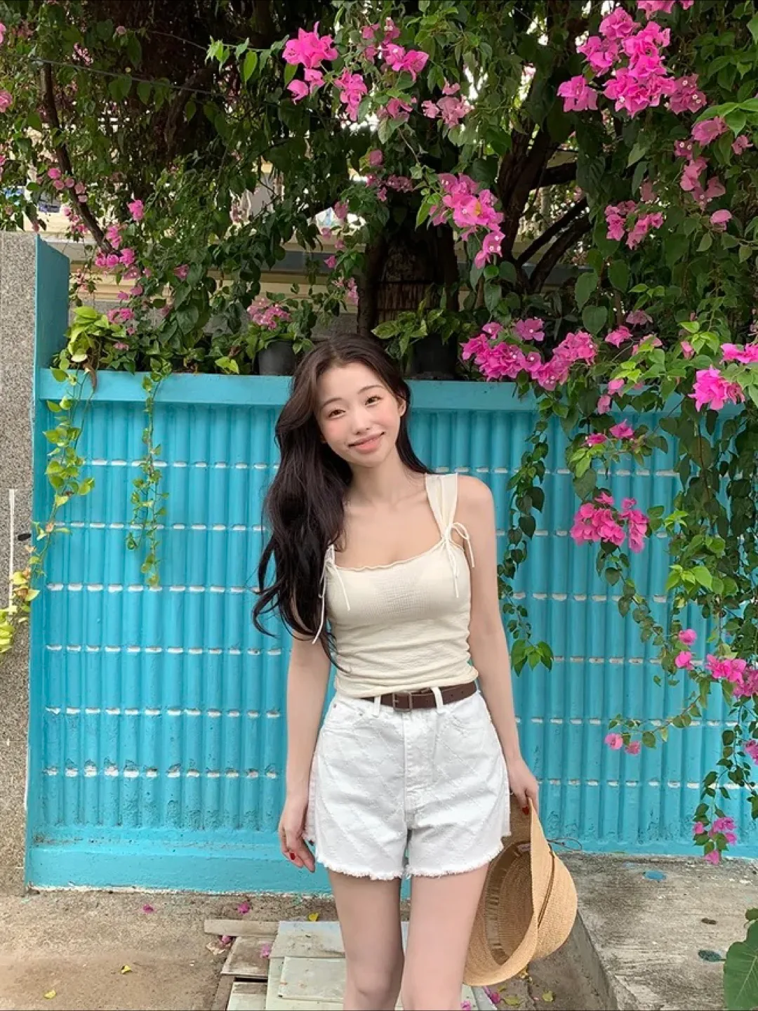 (1회 착용) 영앤리치 아이젠 나시 옐로우