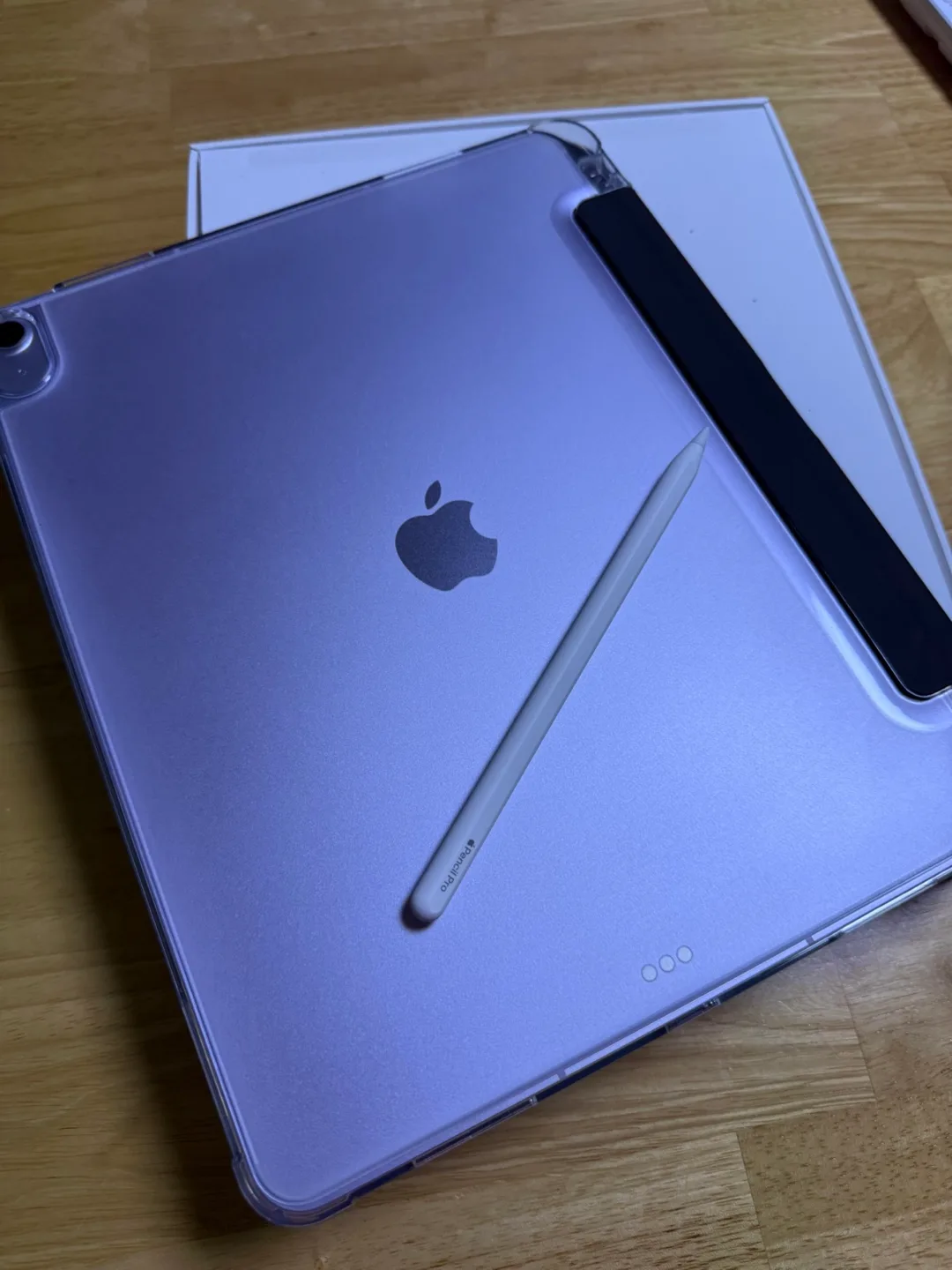 아이패드 에어 13인치 M3 512GB 셀룰러 퍼플 (애플펜슬 프로 포함)