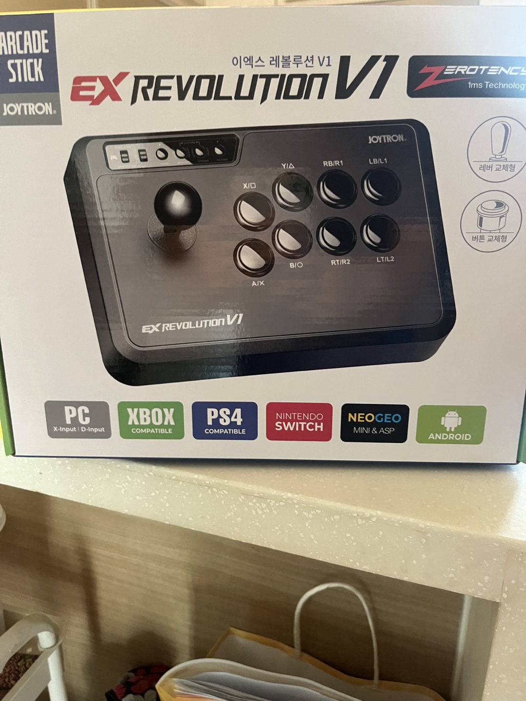 조이트론 EX 레볼루션 V1 조이스틱 새 제품