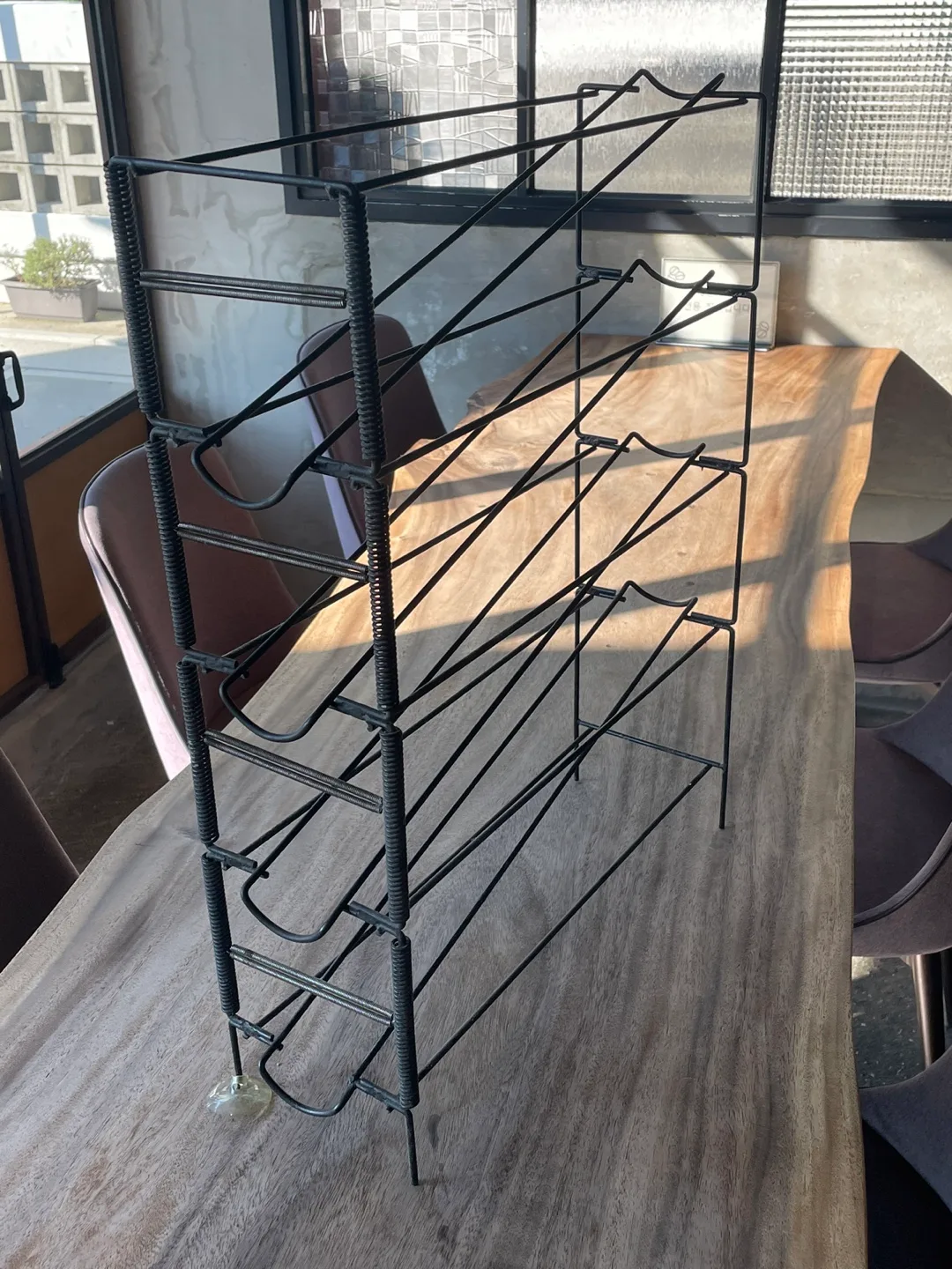 새제품)  철제테이크아웃컵 정리대